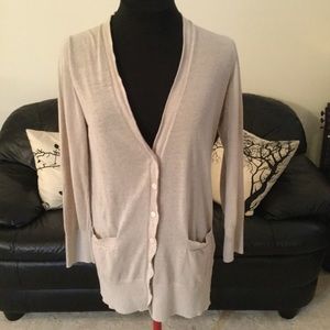 Gap Long Cardigan Made with Linen